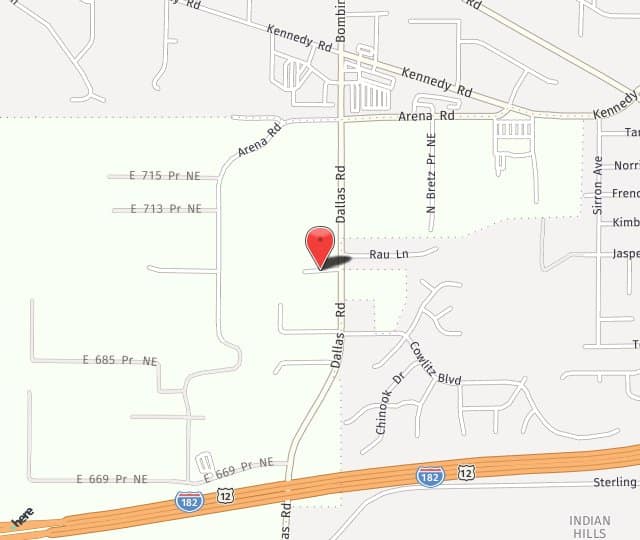 Location Map: E 279 PR Northeast Richland, WA 73206